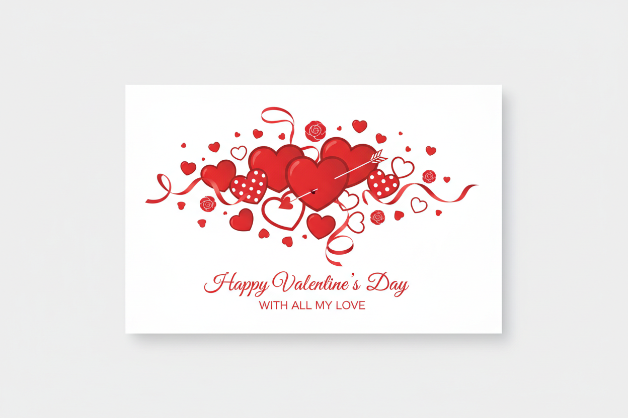 ANOTHER CARD WITH PLAIN WHITE BAKGROUND