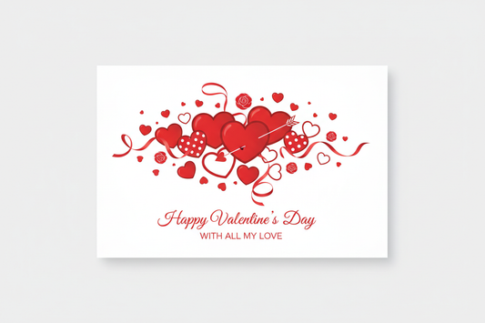 ANOTHER CARD WITH PLAIN WHITE BAKGROUND